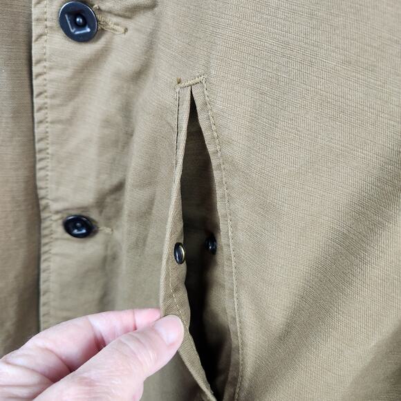 G-Star RAW Norris Blazer Jacket Youth XXL Brown Stand Collar EUC - Picture 7 of 16